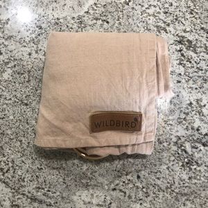 Wildbird ring sling, rose finch, blush pink